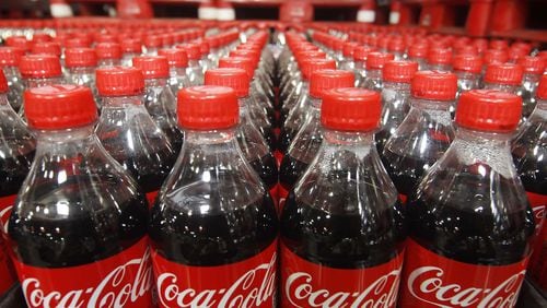 Beverage giant Coca-Cola has seen revenue slip for four straight years. REUTERS/George Frey/Files