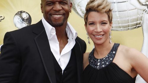 Terry Crews and his wife Rebecca at the 41st NAACP Image Awards in 2010 in Los Angeles. AP Photo/Matt Sayles