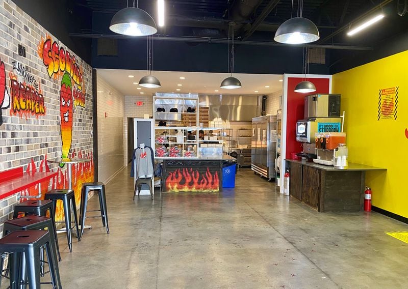 Scoville Hot Chicken's Sandy Springs location launched Dec. 4. Wendell Brock for The Atlanta Journal-Constitution