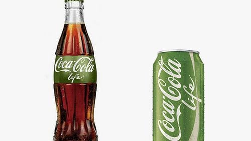 Coca-Cola is scrapping its Life low-sugar brand in the UK because of falling sales, according to press reports. PHOTO: Coca-Cola