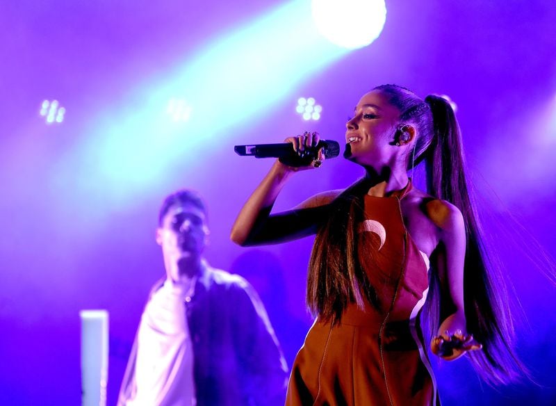 Ariana Grande headlines Jingle Ball. Photo: Getty Images.