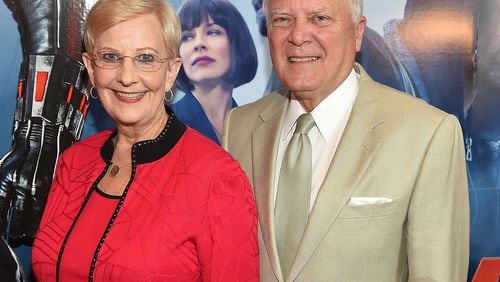 ATLANTA, GA - JULY 12: First Lady Sandra Deal and Georgia Governor Nathan Deal attend "Ant-Man" Atlanta Cast And Crew Screening at Regal Atlantic Station 18 on July 12, 2015 in Atlanta, Georgia. (Photo by Paras Griffin/Getty Images for Marvel Studios)