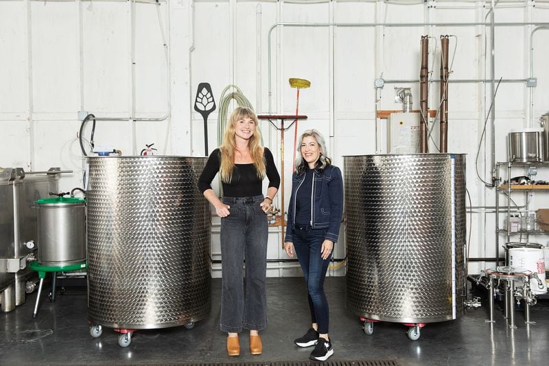 Fast Penny founders Holly Robinson and Jamie Hunt are aiming to create positive change with their sustainably sourced Amaricano and Amaricano Bianca. Courtesy of Amber Fouts