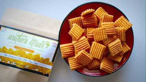 Columbus-based Southern Straws offters three flavors of bite-size cheese straws with an old-fashioned taste. CONTRIBUTED