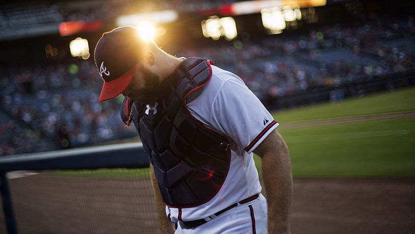 Evan Gattis' time as a Brave could be nearing an end