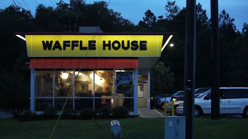 The Waffle House Index is used by FEMA to determine damage in neighborhoods after severe weather. (Photo by Joe Raedle/Getty Images)