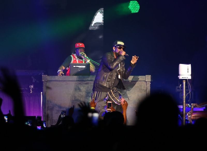 R. Kelly performed in Atlanta this summer. Photo: Akili-Casundria Ramsess/Special to the AJC