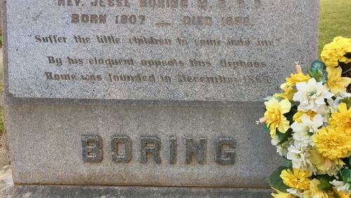 In purchasing the 77-acre United Methodist Children’s Home property, Decatur will preserve and maintain the grave of UMCH founder Jesse Boring, who died in 1890. Despite being plagued with ill health much of his adult life, Boring was a medical doctor, a Methodist circuit riding preacher, a gold prospector and a member of the Confederate army as a physician and chaplain. He also founded another orphanage — as they were called during the 19th century — in Macon. file photo by Bill Banks for the AJC