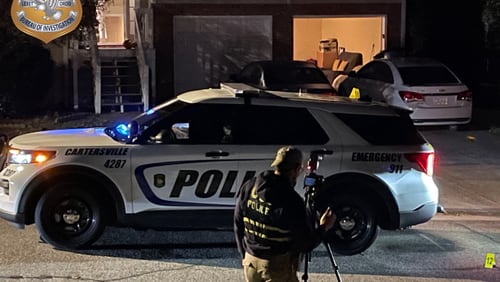 Two people were shot Thursday night when Cartersville officers returned fire at a suspect, according to authorities. The GBI is investigating.