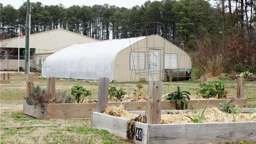 The ‘Community Garden @ Snellville’ has been awarded a $500 grant from the Gwinnett County Master Gardeners Association to help support the garden’s greenhouse operations. Courtesy City of Snellville