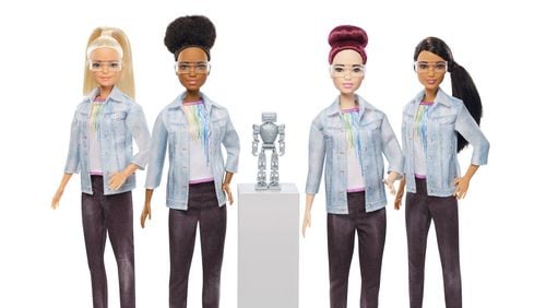 Mattel has launched a Robotics Engineer Barbie to draw attention to women in STEM. (Photo by Mattel)