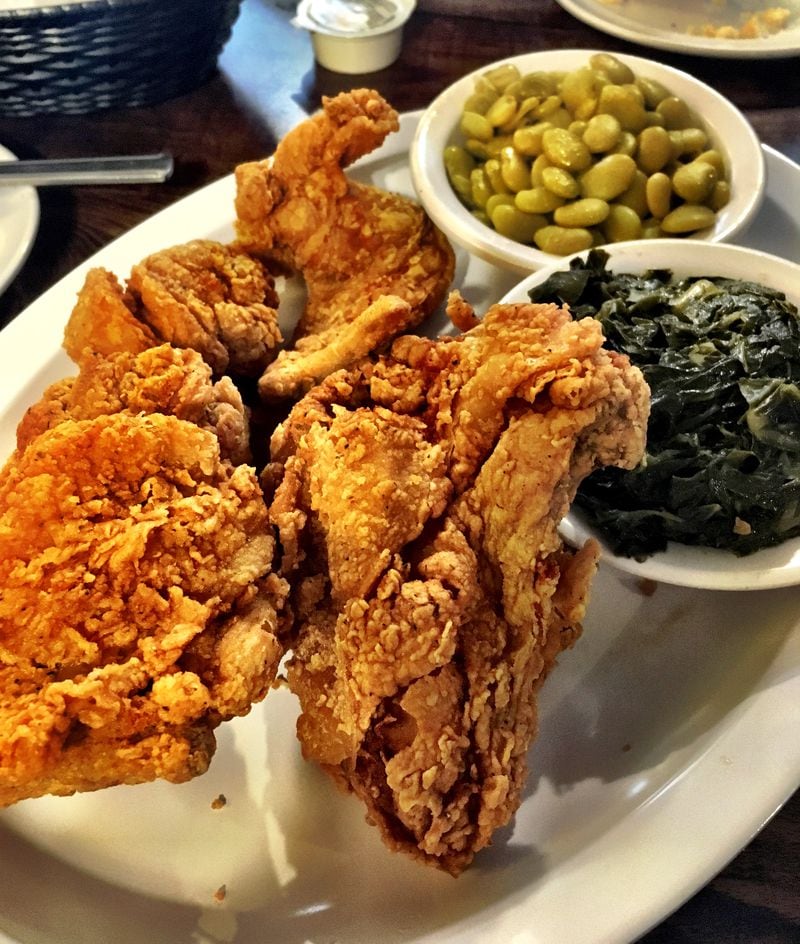  The fried chicken at Busy Bee Cafe has been keeping customers coming back for seventy years. PHOTO CREDIT: Wyatt Williams