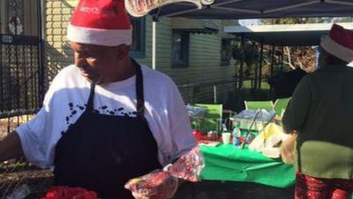 Larry Rogers held a Christmas breakfast for neighborhood kids and their families. He said he hopes the meal inspires others to improve their own neighborhoods. (Photo: ActionNewsJax.com)