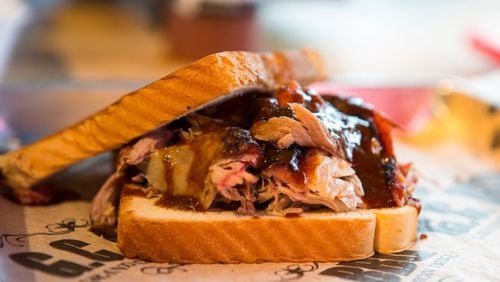 The pulled pork sandwich is a trusty pick at Grand Champion BBQ. / Photo credit: Rob Sutton