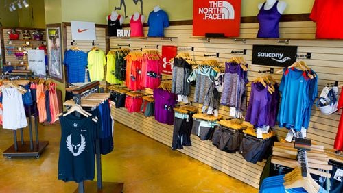 Big Peach Running Co, which has seven locations throughout metro Atlanta, offers fitness apparel, footwear and accessories.