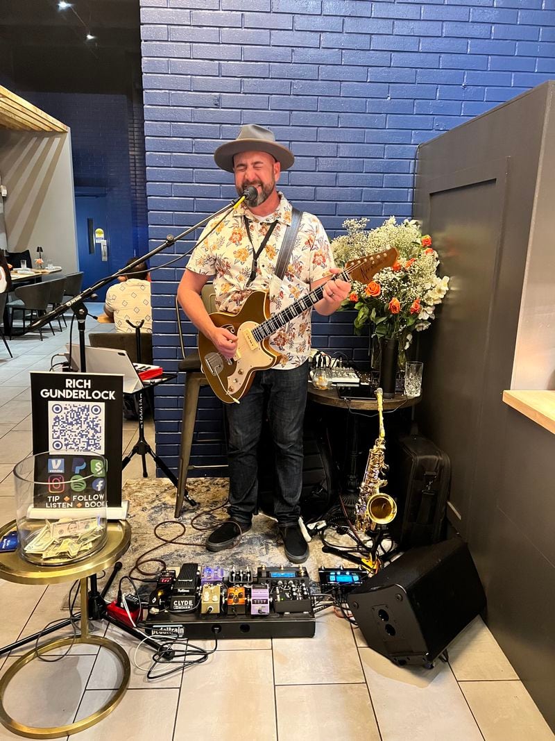 Rich Gunderlock plays weekly at R3 Rosendale Concepts downtown. 
Photo: Courtesy of Matthew Thomas