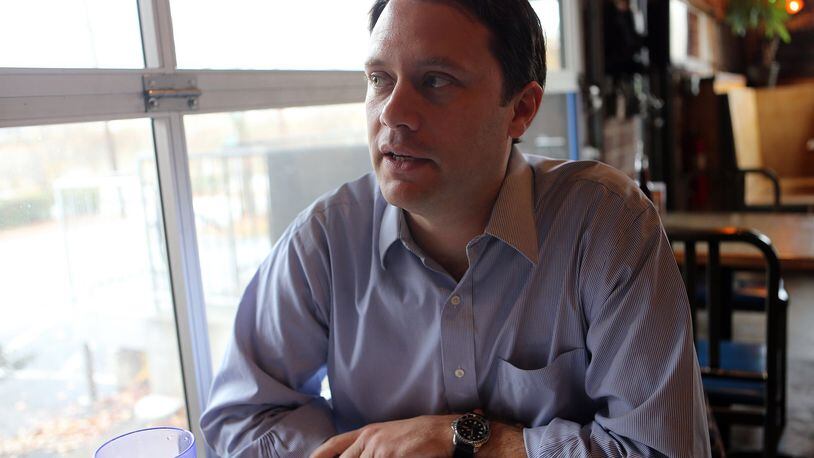 Jason Carter, the Democratic nominee in the 2014 governor’s race, said he won’t be a candidate in 2018 but did not rule out a bid for public office in the future. BEN GRAY / BGRAY@AJC.COM