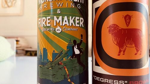 Monday Night and Fire Maker Hop the Magic Dragon and Creature Comforts and Halfway Crooks Degress Brown Ale will be pouring at the Georgia Craft Brewers Festival.