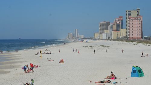 A teenager was taken to the hospital after a possible shark bite at Orange Beach, Alabama. (AJC file photo from 2015)