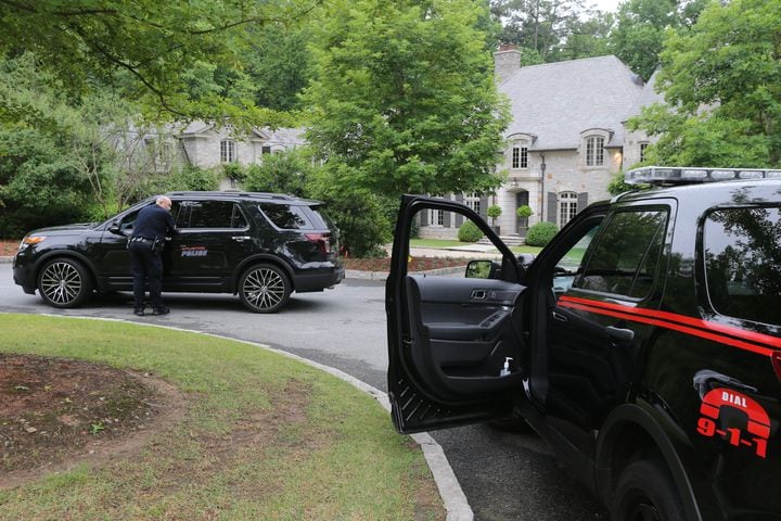 PHOTOS: Armed robbery, kidnapping reported at Buckhead mansion