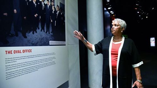 Shirley Franklin at the National Center for Civil and Human Rights: “All of a sudden, I realized that you just had to be black to be lynched.” HYOSUB SHIN / HSHIN@AJC.COM