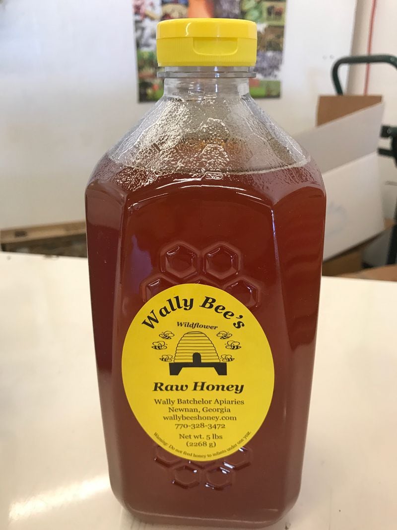  Wally Bee's Raw Honey is made in Newnan, Georgia. Available online at wallybeeshoney.com. Photo by Ligaya Figueras.