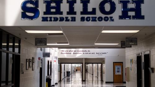 The empty halls of Shiloh Middle School in Snellville will have a bit more activity once teachers return May 18 to close out the year.