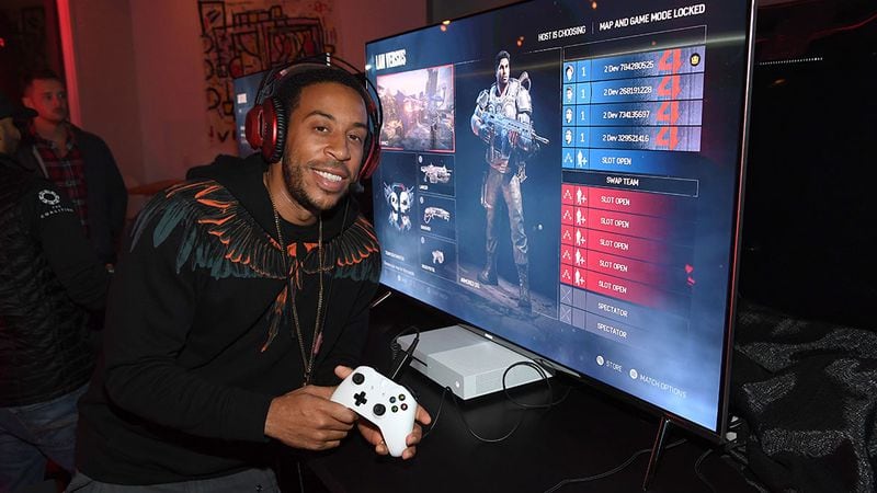ATLANTA, GA - OCTOBER 10:  Ludacris attends the Xbox And Gears Of War 4 launch event at Studio No. 7 on October 10, 2016 in Atlanta, Georgia.  (Photo by Paras Griffin/Getty Images for Xbox & Gears of War 4)
