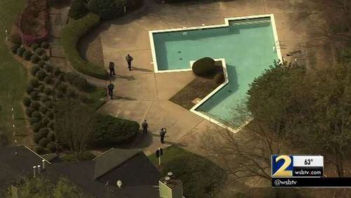 A 4-year-old boy died Friday after he was found unresponsive in an apartment swimming pool in Duluth, Gwinnett police said. (Credit: Channel 2 Action News)