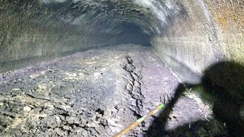 A 100-feet-foot-long, 11-feet-foot wide "fatberg" was found in a Michigan sewer.