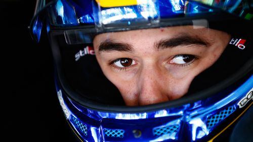 Chase Elliott sits in his car during practice for the Monster Energy NASCAR Cup Series Folds of Honor QuickTrip 500 at Atlanta Motor Speedway on March 3, 2017 in Hampton, Georgia. (Photo by Daniel Shirey/Getty Images)