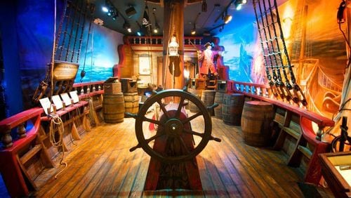 The St. Augustine Pirate and Treasure Museum has one of the largest collections of pirate artifacts in the world. Contributed by the St. Augustine Pirate and Treasure Museum.