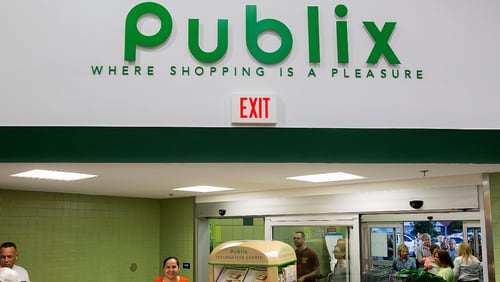 A Publix Supermarket sign in West Palm Beach (Lannis Waters/Palm Beach Post)