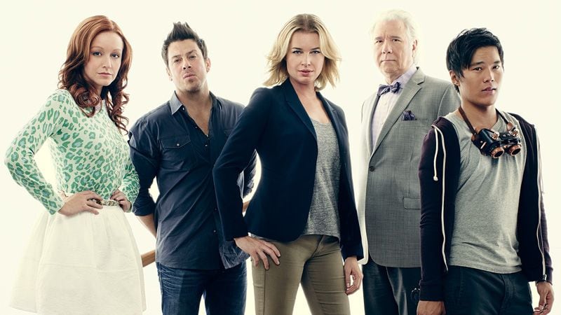 The cast of "The Librarians."