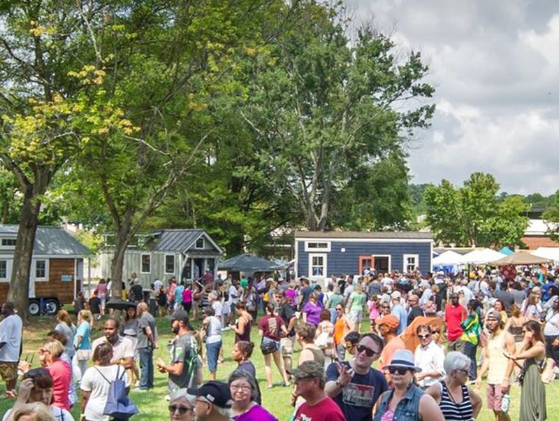The 2021 Tiny House Festival was held in Avondale Estates. This year it will be held in Danville, 30 miles southeast of Macon.
Courtesy of MicroLife Institute 