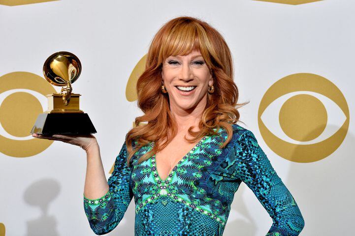 Kathy Griffin - banned from The View, The Ellen Degeneres Show, The Tonight Show with Jay Leno, and The Late Show with David Letterman for obscene jokes and strip teasing on air.