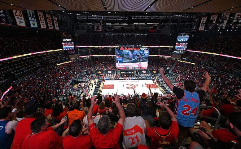 Hawks-Knicks playoff photo