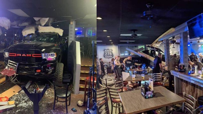 Several people were injured in July after a driver ran his truck into a crowded Hiram restaurant and opened fire, police said.
