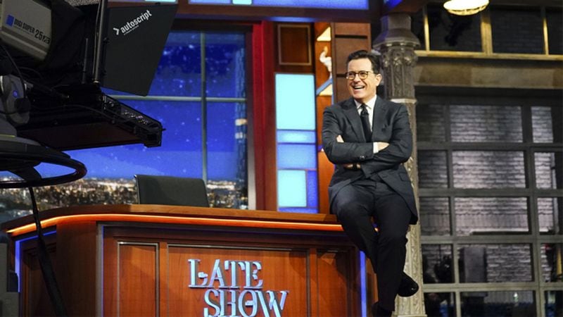  The Late Show with Stephen Colbert on Thursday, Feb. 9, 2017 with guests David Oyelowo; Taran Killam; musical performance by Rae Sremmurd (n) Photo: Mary Kouw/CBS ÃÂ©2017 CBS Broadcasting Inc. All Rights Reserved