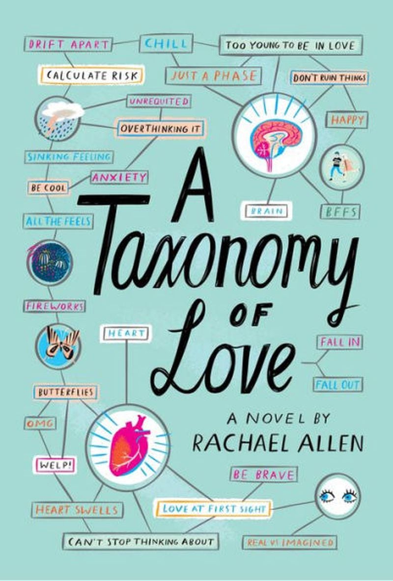 "A Taxonomy of Love," by Rachel Allen  is a new  YA novel that hit bookshelves  in January 2018.