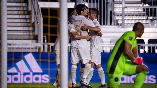 Atlanta United and Inter Miami played an MLS game on Wednesday in Ft. Lauderdale, Fla.