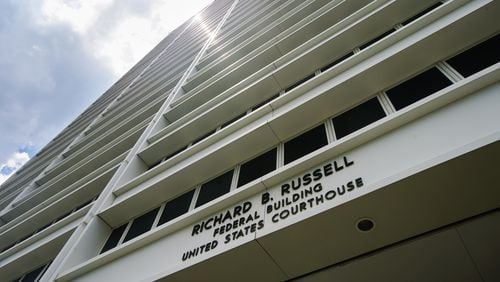 The Richard B. Russell Federal Building, which contains the Atlanta DEA offices, is seen on Wednesday, August 5, 2020, in Atlanta. (Elijah Nouvelage for The Atlanta Journal-Constitution)