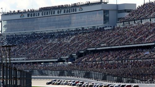 A good crowd looks on at the beginning of this year's Daytona 500. Maintaining that interest from now through November is the hard part. (Photo by Jerry Markland/Getty Images)