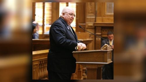 Senate Retirement Chairman Ellis Black, R-Valdosta, sponsored one of the bills to change the pensions of lawmakers.