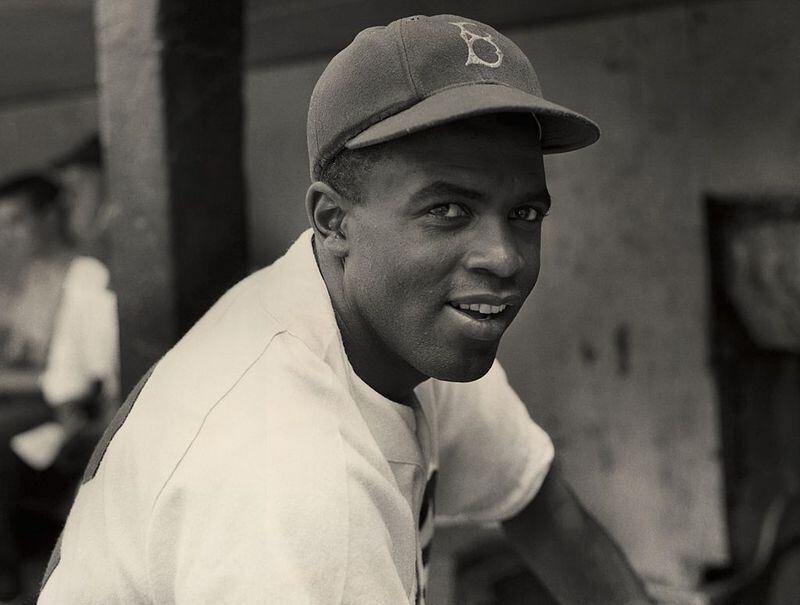 Jackie Robinson broke the color barrier in baseball on April 15, 1947.