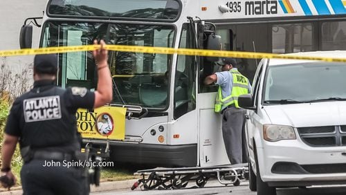 A MARTA bus driver suffered a medical emergency Tuesday morning and died, officials said.