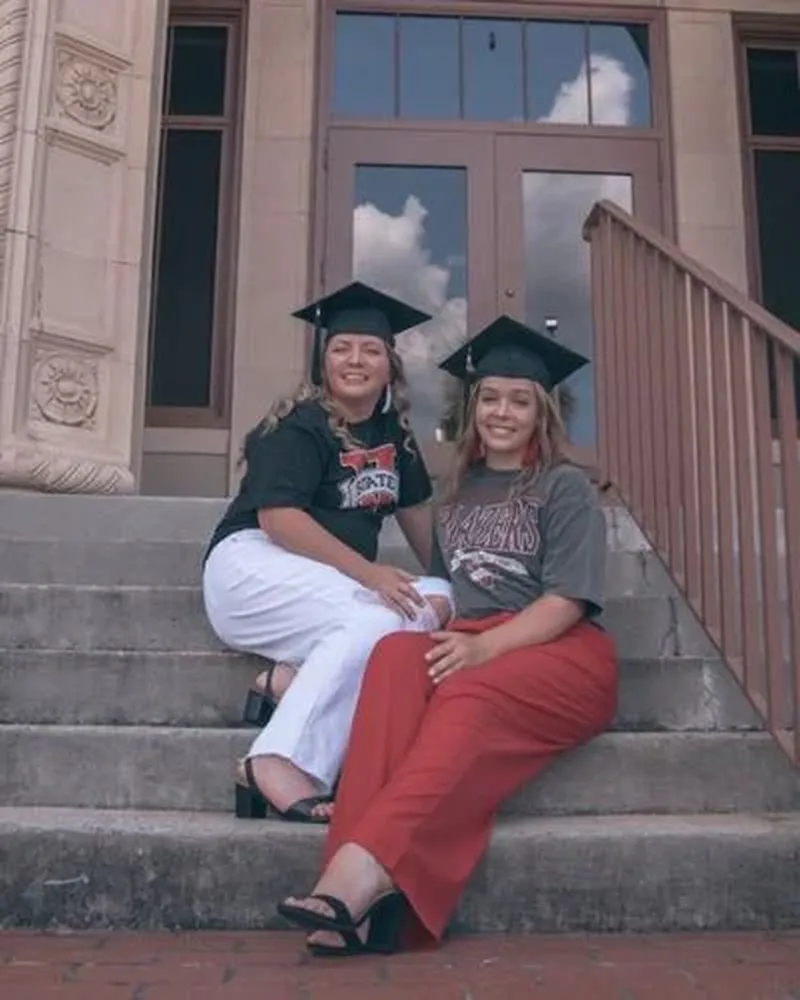 Stacey Skinner Brantley and her daughter Gracen Brantley graduated from Valdosta State University, earning three psychology degrees between them. (Handout)