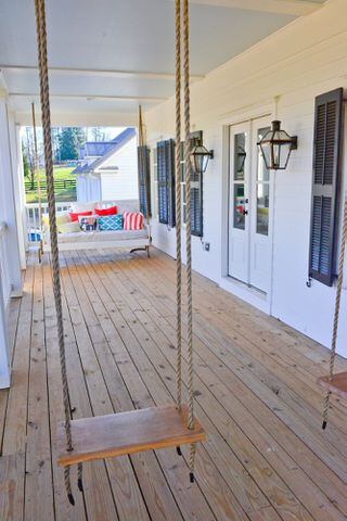 Upstairs porch