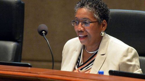 Fulton County Commission Vice Chair Joan Garner died Tuesday. AJC FILE PHOTO