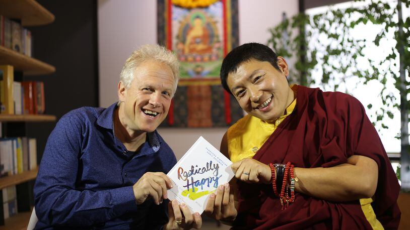 Erric Solomon and Phakchok Rinpoche, authors of "Radically Happy".